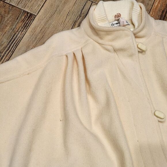 🔸️Vintage Herman Kay Wool Blend Zippered Batwing Sleeve Jacket Large - Picture 5 of 12